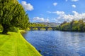 River Tay at Dunkeld Perthshire Scotland Royalty Free Stock Photo