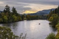 River Tay in Dunkeld. Scotland Royalty Free Stock Photo