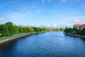 River tees at Stockton-on-tees, North Yorkshire