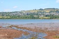 River Teign, Devon at low tide Royalty Free Stock Photo