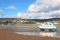 River Teign at low tide Royalty Free Stock Photo