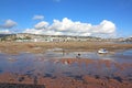 River Teign at low tide Royalty Free Stock Photo