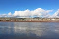 River Teign at low tide Royalty Free Stock Photo