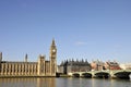 River Thames and Houses of Parliament, London