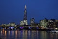 River Thames, Southwark Bridge, The Shard, London