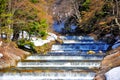 River and thawing snow