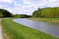 River Thaya on downstream Moravia