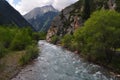 River in Tian Shan mountains