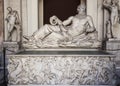 River Tigri God Lying in Vatican Museum Statue - Rome