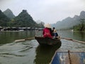 River to Perfume Pagoda in Hanoi, Vietnam, Asia Royalty Free Stock Photo