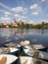 River Tormes Salamanca Cathedral View, Spain Royalty Free Stock Photo