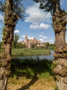 River Tormes Salamanca Cathedral View, Spain Royalty Free Stock Photo