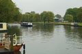 River trip along the Avon River  UK Royalty Free Stock Photo