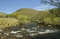 River Tywi and Rhuddallt Royalty Free Stock Photo