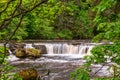 River Ure at Upper Aysgarth Falls Royalty Free Stock Photo