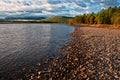 River Uur in Mongolia Royalty Free Stock Photo