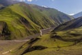River valley near Xinaliq Khinalug village, Azerbaij