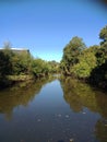 River view clear sky