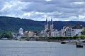 Boppard Waterfront in Upper Middle Rhine Valley UNESCO World Heritage Site, Rhineland Palatinate, Germany Royalty Free Stock Photo