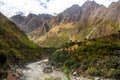 River Vilcanota - The Train Ride to Machu Picchu Royalty Free Stock Photo