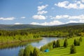 River Vishera. Ural mountains