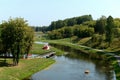 River Vitba in the city of Vitebsk.