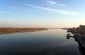 River Volga in Astrakhan Royalty Free Stock Photo