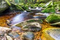River Vydra in Sumava Royalty Free Stock Photo