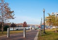 River walk, Washington Harbor, DC Royalty Free Stock Photo