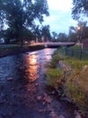 River walkway