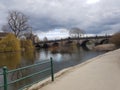 River walkway