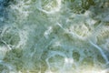 River water bubbles surface background Royalty Free Stock Photo