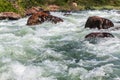 River Water Rapids Valley Royalty Free Stock Photo