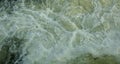 River water texture background with bubbles. Royalty Free Stock Photo