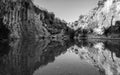 River and Waterfall, Bolbaite, Valencia Province, Spain