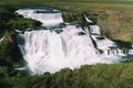 River and waterfall are nowhere as many and different than in Iceland. Royalty Free Stock Photo