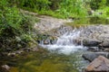 River waterfalls Royalty Free Stock Photo