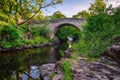 River Wear below Stanhope Road Bridge Royalty Free Stock Photo