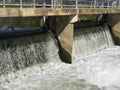 River weir water Royalty Free Stock Photo