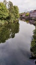River Wensum at Fye Bridge, Norwich, Norfolk, England