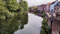 River Wensum at Fye Bridge, Norwich, Norfolk, England