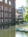 River Wensum, Boats and Historic Buildings, Norwich, Norfolk, UK