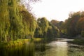The River Wey,Guildford, Surrey,England Royalty Free Stock Photo
