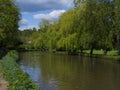 The River Wey.Guildford ,Surrey,England Royalty Free Stock Photo