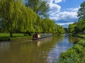 The River Wey.Guildford ,Surrey,England Royalty Free Stock Photo