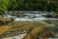 River whitewater over the rocks Royalty Free Stock Photo