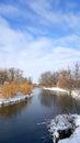 River in the winter