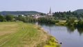 The River Wye at Ross On Wye Royalty Free Stock Photo