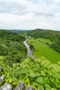 River Wye Valley Royalty Free Stock Photo
