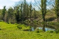 River Yare at Whitlingham Country Park Royalty Free Stock Photo